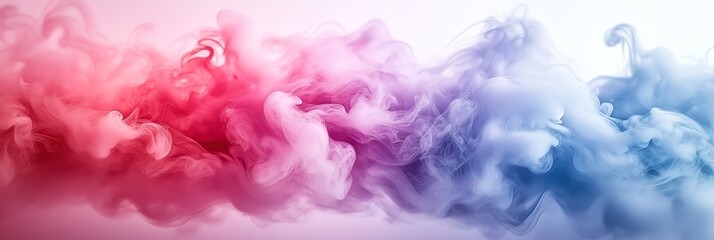 Fototapeta premium Abstract watercolor background with colorful smoke, flowing liquid art for design