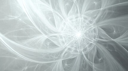 abstract representation of a quantum compass,