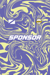 Sports shirt design, abstract pattern ready to print - Football shirt for sublimation HD Quality