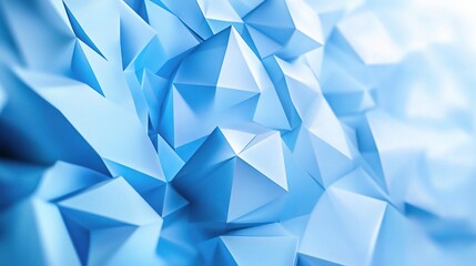 Fototapeta premium Abstract Blue Geometric Background Texture