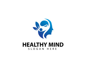 Healthy mind logo creative. Logo for medical and clinic or hospital