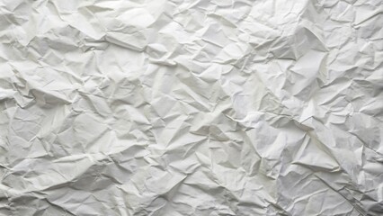 Obraz premium Crumpled white paper texture background overlay effect tilted angle