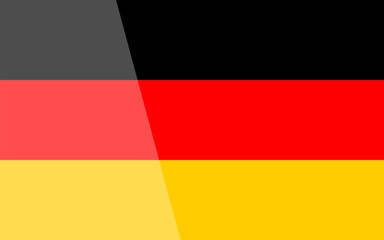 National flag Germany. German country flag design vector illustration