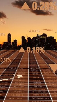 A Comprehensive and Dynamic Overview of the Stock Market at Sunset for Analysis purposes