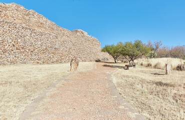The mysterious ruins of La Quemada in Zacatecas, Mexico