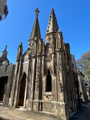 Obraz premium Buenos Aires Argentinien: The Cemetery La Chacarita in Buenos Aires Argentinien