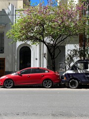 building with beautiful architecture in Buenos Aires in Argentina. known for its eclectic style...
