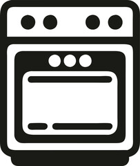 oven vector silhouette