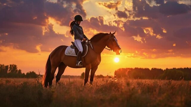 A horse and rider become best friends and share an unbreakable bond.