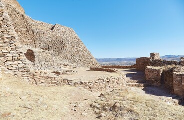 The mysterious ruins of La Quemada in Zacatecas, Mexico