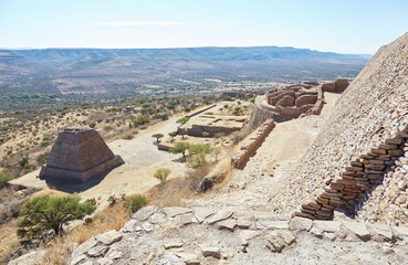 The mysterious ruins of La Quemada in Zacatecas, Mexico