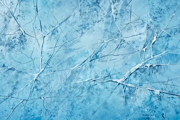 Fototapeta premium Abstract blue marble texture with organic, flowing white lines. Perfect for backgrounds, designs, and decorative elements in modern and creative projects.