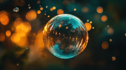 background with bubbles