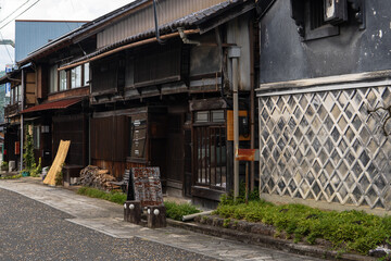 岐阜県　【中山道落合宿】レトロな町並み