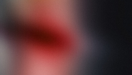 Red gray color flow smooth grainy gradient texture backdrop with vibrant colors glowing, bright, shine, glow, noise texture effect web banner or poster.