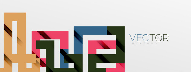 Color bend lines with shadow texture effect. Vector Illustration For Wallpaper, Banner, Background, Card, Book Illustration, landing page