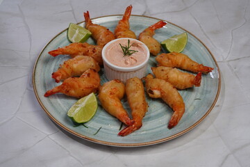 Camarão Empanado - Fritura - Tira Gosto