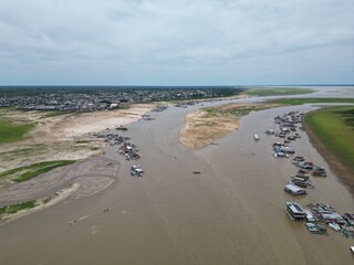 historic drought of the Amazon River