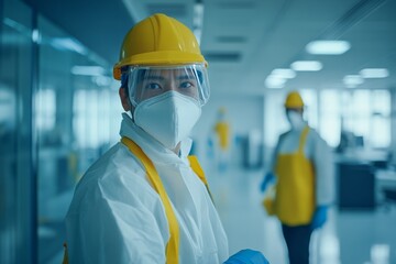 Protective Gear   Worker   Safety   Mask   Gloves   Construction   Industrial   Clean   Sa