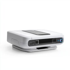 Modern Scanner on White Background