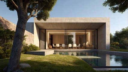 Modern Luxury Villa with Elegant Design and Stunning Exterior