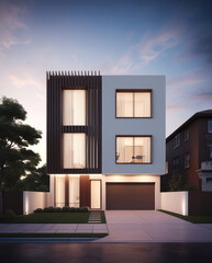 Modern Luxury Villa with Elegant Design and Stunning Exterior