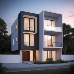 Modern Luxury Villa with Elegant Design and Stunning Exterior