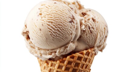 Cone isolated on white.