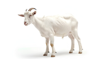 Goat isolated on white background