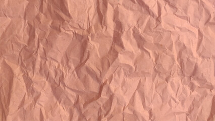 Brown recycled craft paper texture as background. Brown paper texture, Old vintage page or grunge vignette of old newspaper. 