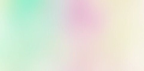 Blurred background with modern abstract light blurred color gradient mesh vector. Rainbow abstract pastel gradient background with blur effect.