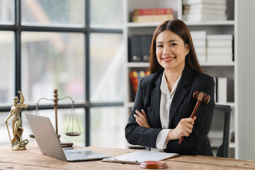 Confident Female Lawyer in her Office 