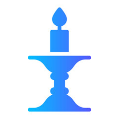 candles gradient icon