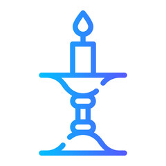 candles gradient icon