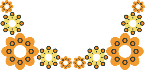 floral border decoration