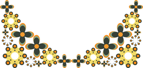 floral border decoration