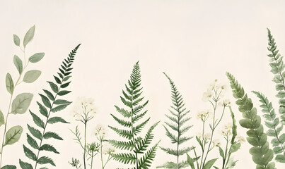 Naklejka premium Dreamlike Landscapes and Mystical Gardens with Vibrant Flowers and Glowing Nature