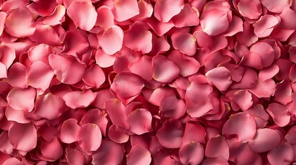 Pink rose petals on a flat surface.