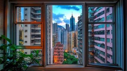 HK window view