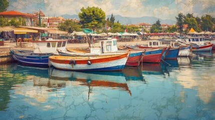 Obraz premium Antalya boats