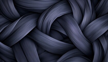 Obraz premium Dynamic Monochrome Abstraction: Depth and Movement in Modern Wallpaper