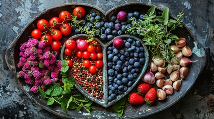 Fresh and Vibrant Ingredients: A Culinary Still Life