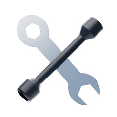 3D Crossed Wrenches for Vehicle Repair and Maintenance