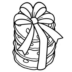 christmas cookies cartoon hand drawn 