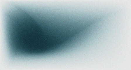 Abstract White and Green wave on grainy texture wide background  for  wallpaper or banner