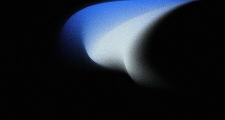 Soft Light Rays Blue on black grain effect  Abstract Background for flyer ad poster