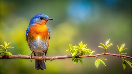 Obraz premium Bird perched on tree branch , bird, sitting, tree, nature, wildlife, feathers, perched, branches, outdoors, serene, peaceful, avian