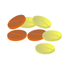 orange pills