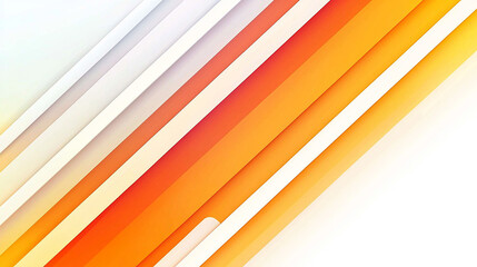 Abstract background with diagonal stripes in white, orange and red colors.