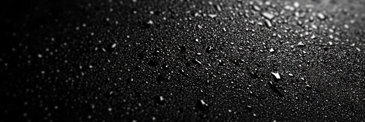 Obraz premium black metallic sparkle texture 